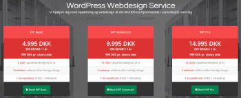 AzeHosting har en WordPress webdesign service