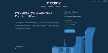 Meebox webhosting - Forside